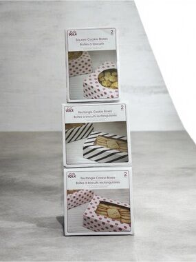 Voila Boutique Cookie Boxes